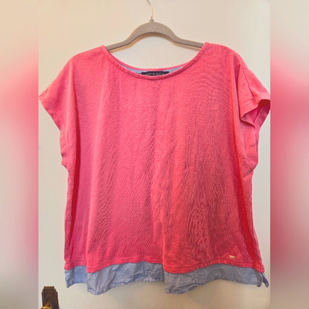 4 for $30 🌈 Tommy Hilfiger sleeveless fooler t-shirt  size 0X